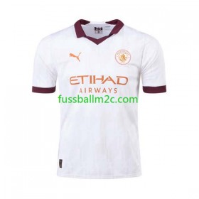 Fußballtrikots Manchester City Auswärts Trikotsatz 2023-2024